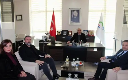 Çetin Özarslan’dan Iğdır Ticaret ve Sanayi Odası’na Ziyaret