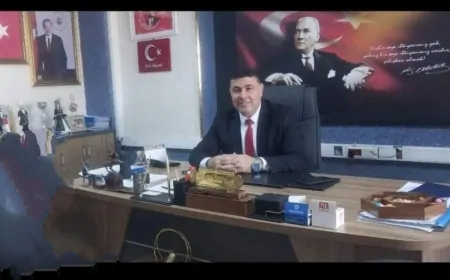 Iğdır Gençlik ve Spor İl Müdürlüğü Yurt Hizmetleri Müdürü Erol Bayat’ın 2025 Yeni Yıl Mesajı