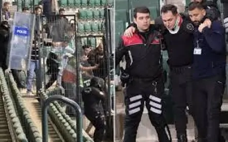 Kocaelispor-Iğdır FK Maçında Olaylar Çıktı