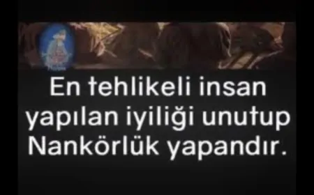 "Yapılan iyiliği unutup nankörlük yapanların İlahi Adaletin Kılıcı"