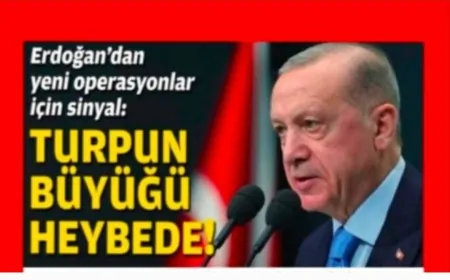 Erdoğan'dan Yeni Operasyonlar İçin Sinyal: "Turpun Büyüğü Heybede!"