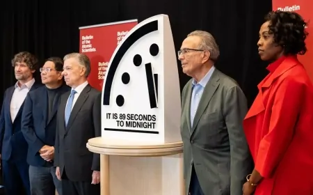 Kıyamet Saati Alarm Veriyor: İnsanlık Felakete 89 Saniye Uzakta