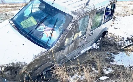 AK Parti Aralık İlçe Başkanı Paşa Şeyran ve Yönetimi Trafik Kazası Geçirdi