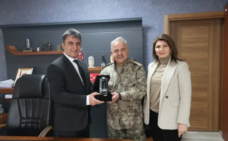 Iğdır İl Emniyet Müdürü Niyazi Turgay’dan İl Özel İdaresi’ne İadeyi Ziyaret