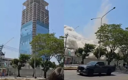 Myanmar 7.7 Büyüklüğündeki Şiddetli Depremle Sarsıldı: Köprü Yıkıldı, Binalar Hasar Gördü, Sarsıntı Komşu Ülkelerde Hissedildi