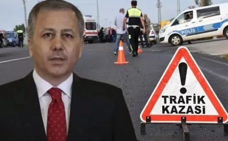 Ramazan Bayramı Tatilinin İlk Gününde Yüksek Kaza Sayısı: Bakan Yerlikaya Verileri Paylaştı - 5 Vefat, 1219 Yaralı