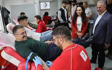 Iğdır’dan Tarihi Kan Bağışı Seferberliği: 1071 Ünite Kan Hedefi!