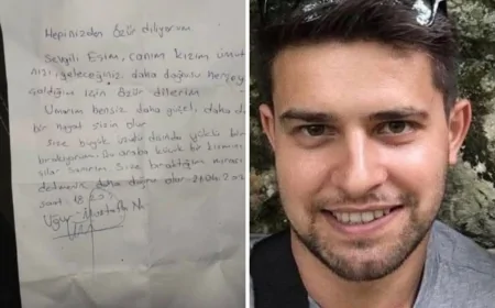 Ekonomik nedenler yüzünden canına kıyan Polis Memuru Uğur Mustafa NAMLI’nın bıraktığı mektup…
