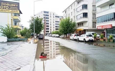 Iğdır’da Dört Gündür Aralıksız Süren Sağanak Yağış Hayatı Felç Etti: Yollar Göle Döndü, Trafik Durdu, Evleri Su Bastı