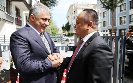 Endonezya Büyükelçisinden Cantürk Alagöz'e anlamlı ziyaret