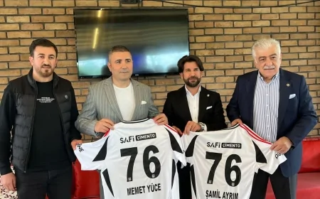 IĞDIRLI İŞ İNSANI MEMET YÜCE'DEN ANLAMLI BULUŞMA