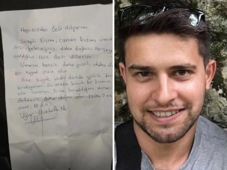 Ekonomik nedenler yüzünden canına kıyan Polis Memuru Uğur Mustafa NAMLI’nın bıraktığı mektup…