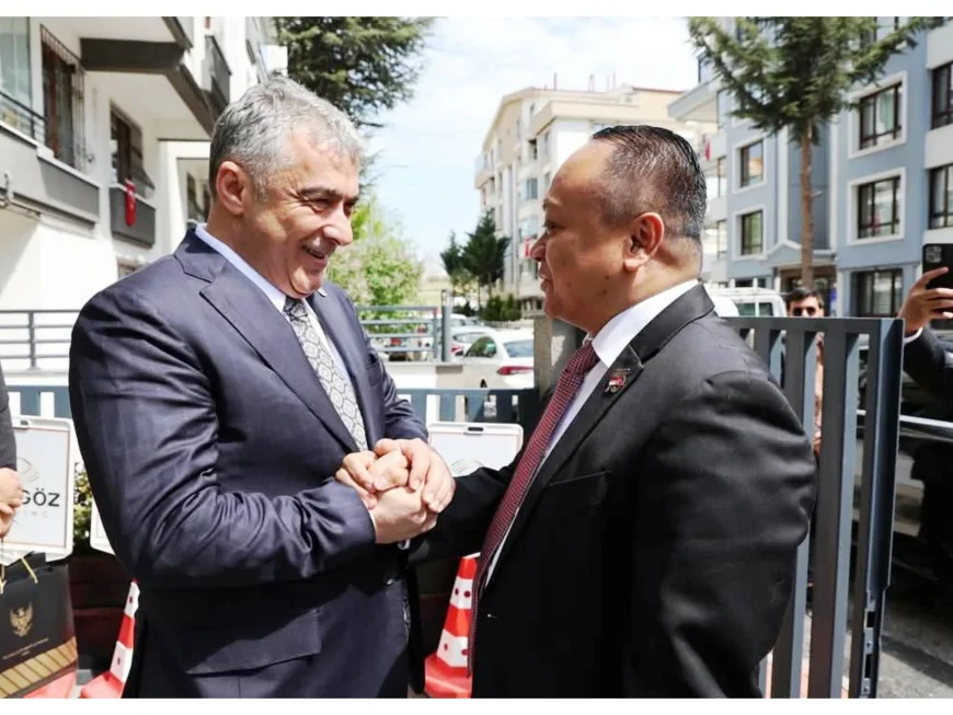 Endonezya Büyükelçisinden Cantürk Alagöz'e anlamlı ziyaret