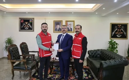 Vali Ercan Turan’dan Anlamlı Destek: Türk Kızılay Aracılığıyla Gazze’ye Kurban Bağışı