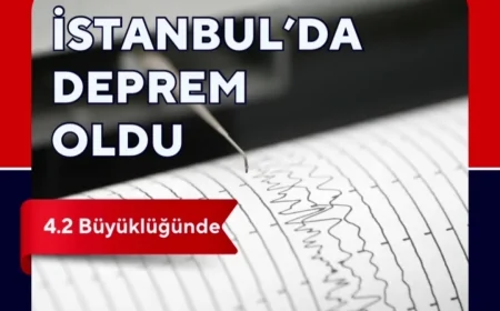 İstanbul’da Büyükçekmece Merkezli Deprem: AFAD ve Kandilli Farklı Büyüklükler Açıkladı