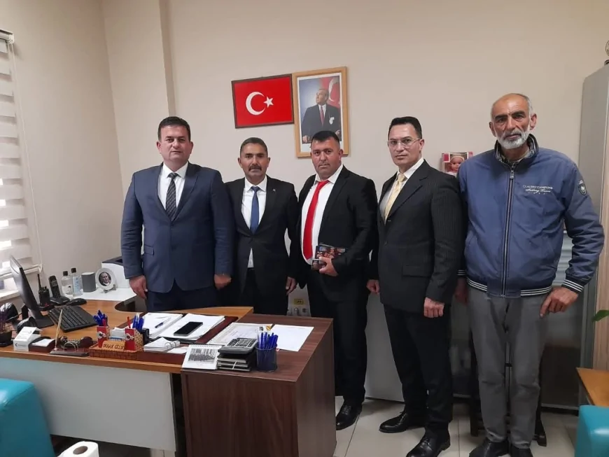 Büyük Turan Devletleri Teşkilatı Heyeti, Iğdır Dr. Nevruz Erez Devlet Hastanesi İdari ve Mali Hizmetler Müdür Yardımcısı Orhan ÇELİK’İ Ziyaret Etti