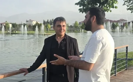 Iğdır Millet Bahçesi’nde Çalışmalar Sürüyor: Genel Sekreterimiz Çarman Yerinde İnceledi