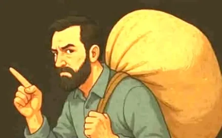 Herkes kendi ayıbının hamalıdır. Kusur arayan heybesine baksın "Heybesine Baksın İnsan..."