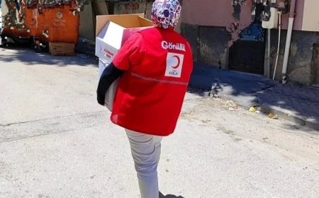 IĞDIR KIZILAY’DAN YÜREKLERE DOKUNAN DESTEK Doç. Dr. Ali İhsan Atalay öncülüğünde yardım kolileri ihtiyaç sahiplerine ulaştırıldı