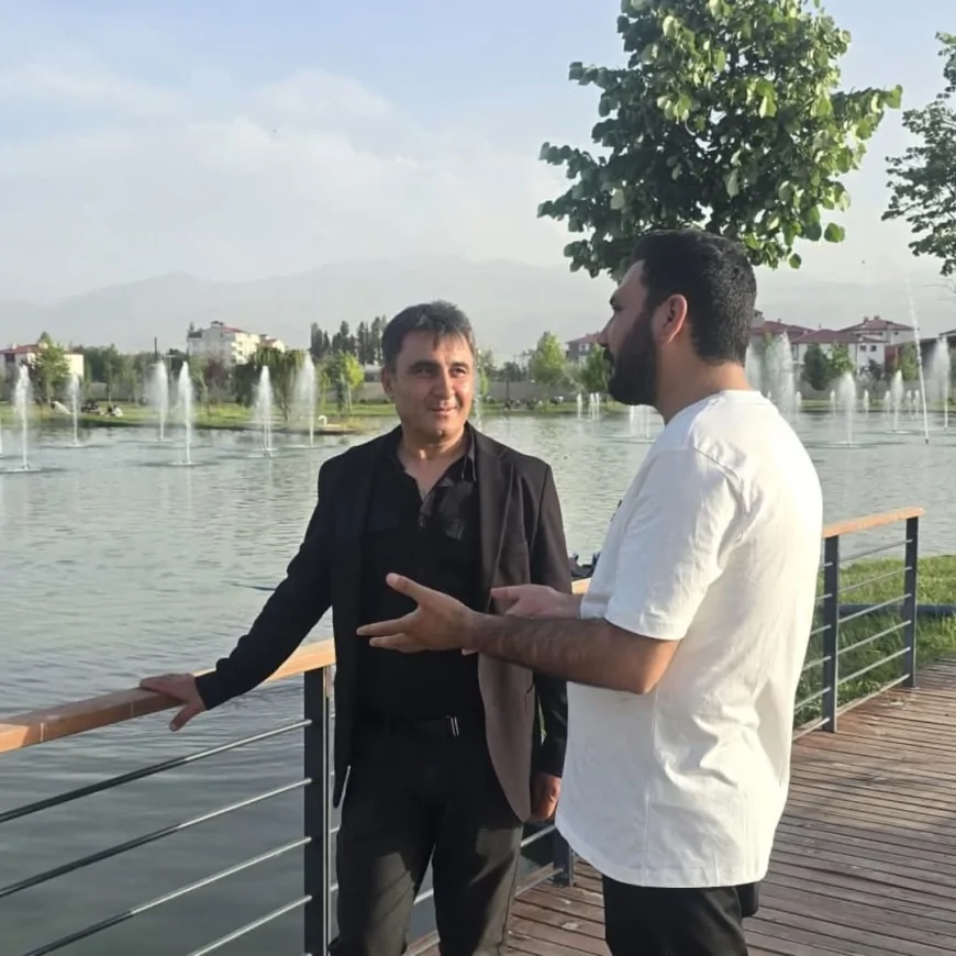 Iğdır Millet Bahçesi’nde Çalışmalar Sürüyor: Genel Sekreterimiz Çarman Yerinde İnceledi