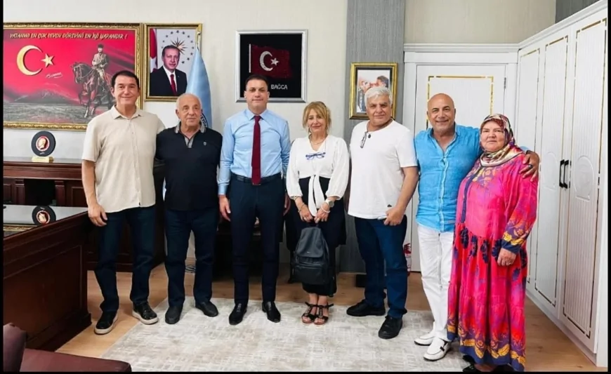 Sanatçılardan Iğdır Havalimanı Müdürü Fikret Bağca’ya Nezaket Ziyareti