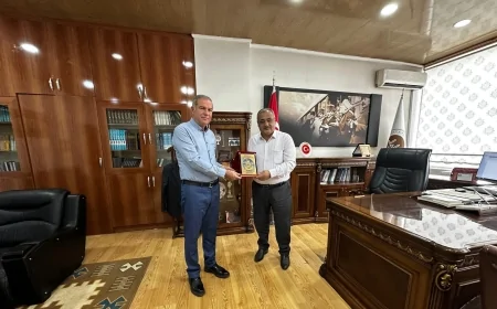 Iğdır Meteoroloji Bölge Müdürü’nden İl Müftülüğüne Ziyaret