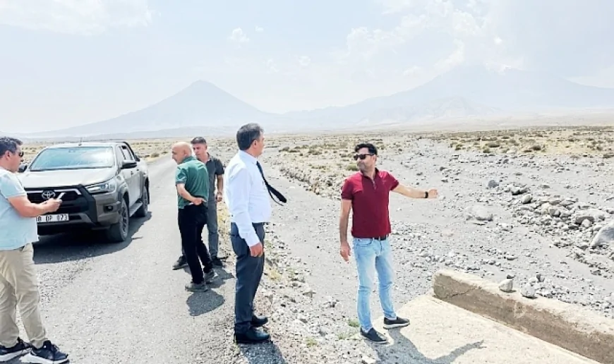 Iğdır'ımızın Ağrı Dağı'nın Eteklerinde Güvenlik ve Turizm İçin Dev Yatırım: Üçüncü Etap Yol Çalışmaları Sürüyor