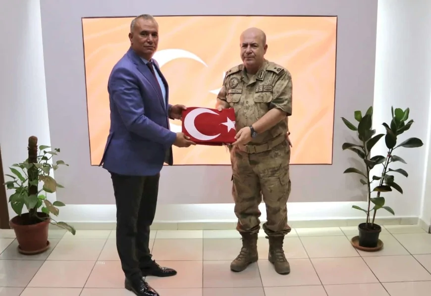 TUGŞAV Iğdır’dan Tuğgeneral Zafer Özden’e Hayırlı Olsun Ziyareti