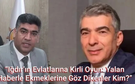“Iğdır’ın Evlatlarına Kirli Oyun: Yalan Haberle Ekmeklerine Göz Dikenler Kim?”