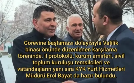 Cumhurbaşkanlığı Kararnamesi ile Iğdır Valiliği görevine atanan Valimiz Sayın M. Fırat Taşolar, ilimizdeki görevine resmen başladı.