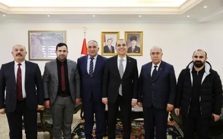 Oda Başkanlarından Iğdır Valisi M. Fırat Taşolar’a Hayırlı Olsun Ziyareti