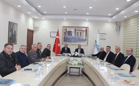 GİB Heyetinden Odamıza Ziyaret: Vergi Uygulamaları ve Üye Talepleri Ele Alındı