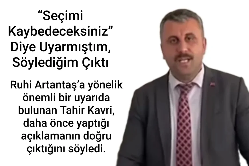 “Bu sizin dördüncü kaybınız olacak. Seçimi kaybedeceksiniz.”