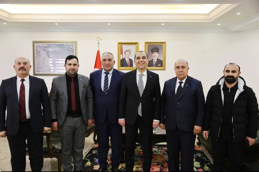 Oda Başkanlarından Iğdır Valisi M. Fırat Taşolar’a Hayırlı Olsun Ziyareti