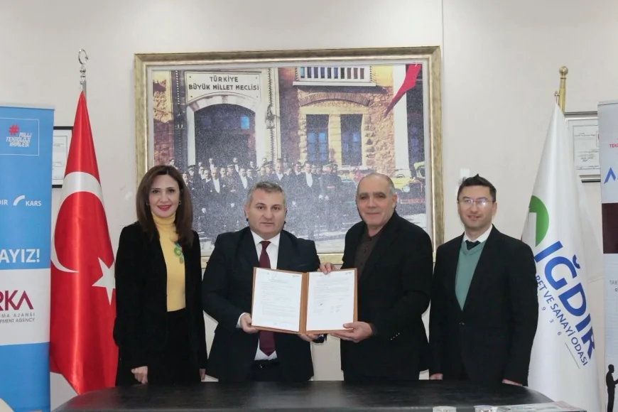 Iğdır’ın Üreten Kadınlarına Güçlü Destek: Gıda Üretiminde Standartizasyon Projesi İmzalandı