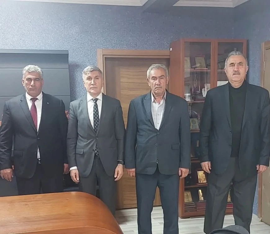 IĞDIR İL ÖZEL İDARESİ GENEL SEKRETERİ FERHAT AKKUŞ’A HAYIRLI OLSUN ZİYARETİ