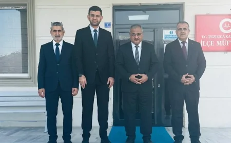 Anlamlı bir veda ve teşekkür ziyareti gerçekleştirildi