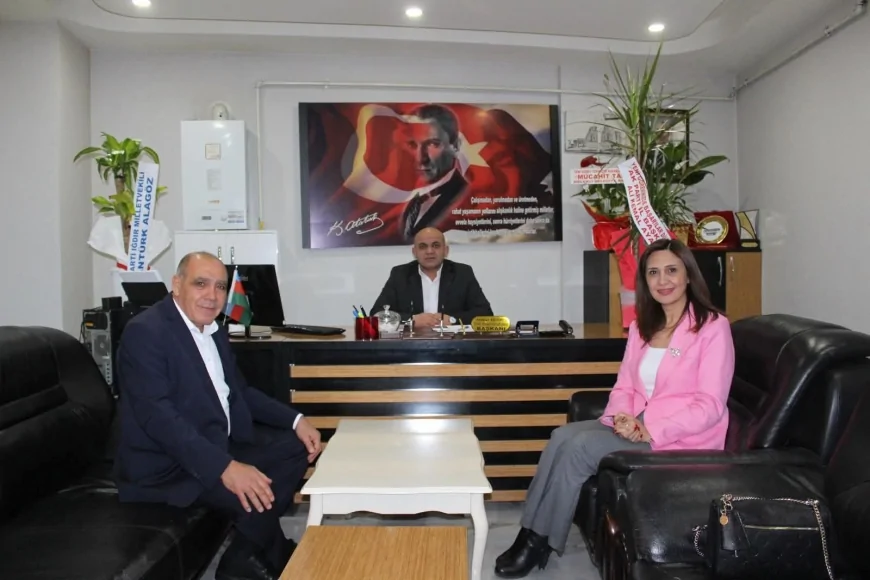 Iğdır İş Dünyasında Güç Birliği: ITSO’dan Esnaf Odası’na "Hayırlı Olsun" Ziyareti