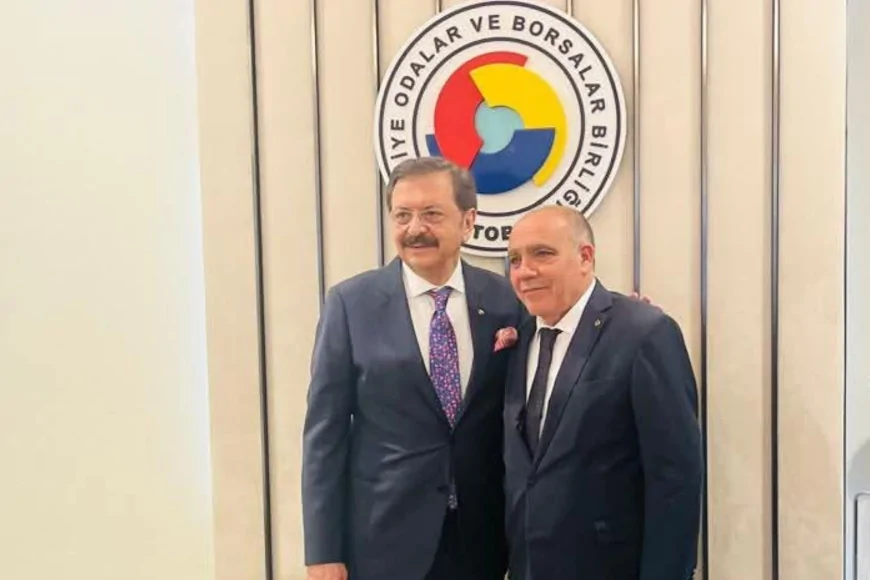 Iğdır Ticaret ve Sanayi Odası Yönetim Kurulu Başkanı Kamil Arslan’dan TOBB’da temaslar