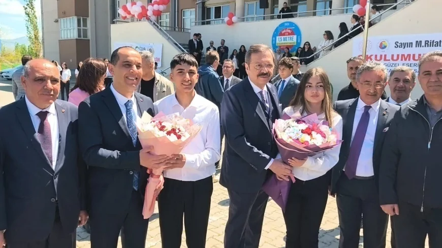 Iğdır’da TOBB Turizm Meslek Lisesi açılış töreni yapıldı.