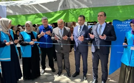 Iğdır’da Kur’an Kursları Yararına Düzenlenen Hayır Çarşısına Yoğun İlgi