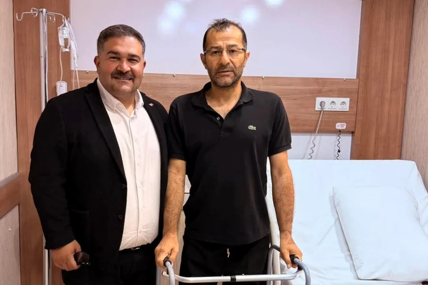 Iğdır Ticaret ve Sanayi Odası Başkan Adayı Uğur Artantaş’tan Geçmiş Olsun Ziyareti