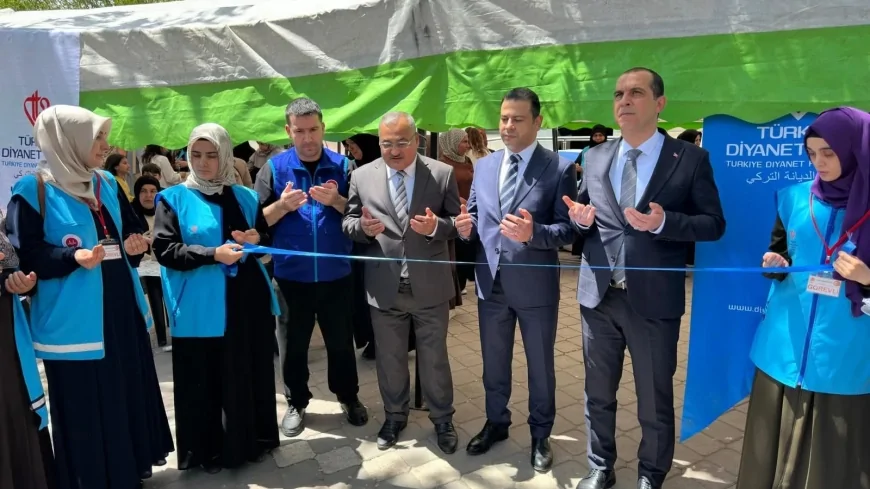 Iğdır’da Kur’an Kursları Yararına Düzenlenen Hayır Çarşısına Yoğun İlgi