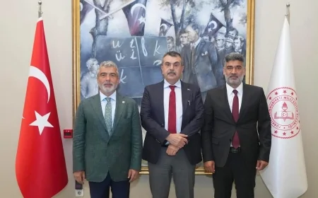Cantürk Alagöz’den Bakan Tekin’e Ziyaret: Iğdır’ın Eğitim Hedefleri Masaya Yatırıldı