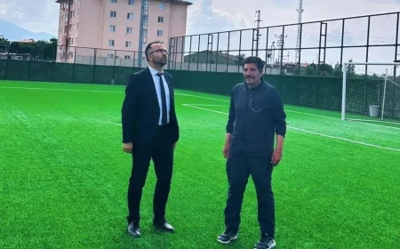 Gençlik ve Spor İl Müdürlüğü Heyetinden Aralık İlçesine Ziyaret ve İnceleme