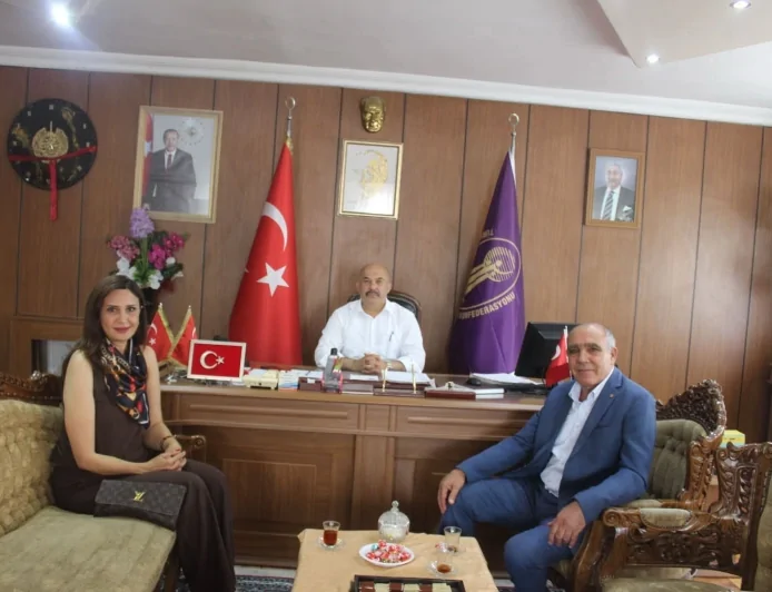 Iğdır Ticaret ve Sanayi Odası’ndan Esnaf ve Sanatkârlar Odaları Birliği’ne Hayırlı Olsun Ziyareti